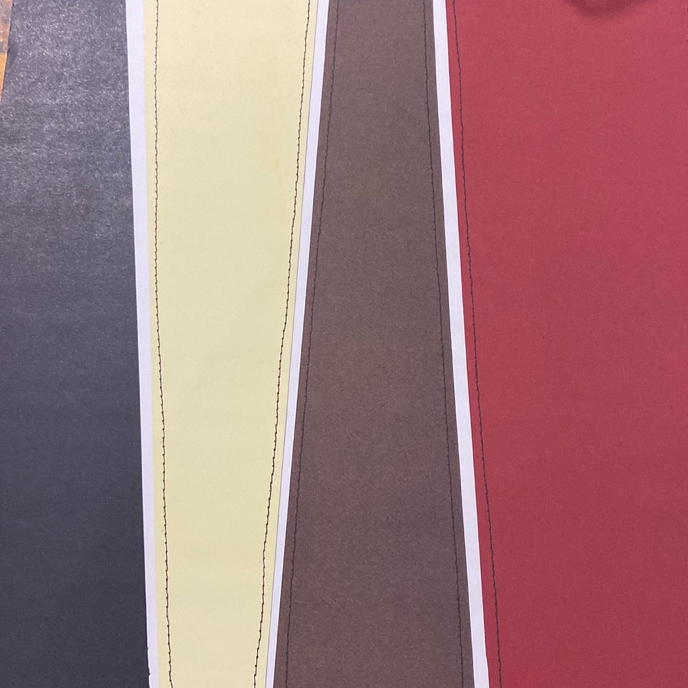 24 Ct Pixie Press scrapbook paper #MA441 color block, country stripes sewn